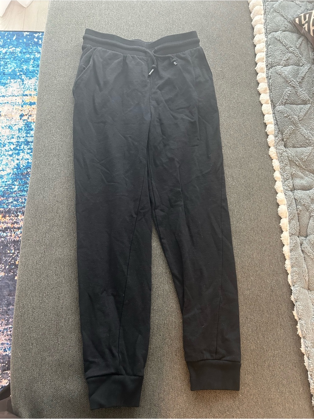 twik Black Women Jogger Sweatpants with Drawstring
